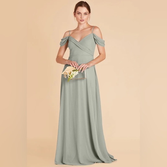 Birdy Grey Dresses & Skirts - NWT Birdy Grey Dress SPENCE CONVERTIBLE DRESS CHIFFON SAGE Size 2X Formal Gown